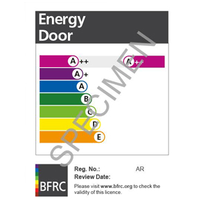 BFRC Doorset Energy Ratings