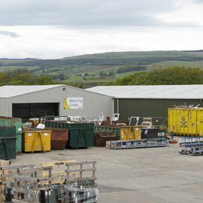 CMS Window Systems' recycling centre