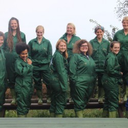 Dickies donated coveralls to the Wild Future Monkey Sanctuary