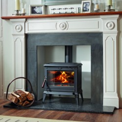 Franco Belge wood burning stove, the newest range in Euroheat's offering.