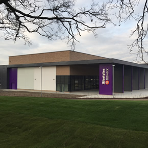 Doorset specification for Flitwick leisure centre