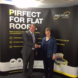 PIR insulation factory welcomes Anthea McIntyre