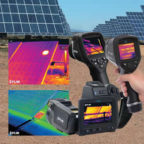 FLIR thermal imaging for solar panels