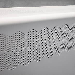 Radiator guards provide safe heating in secure facilities