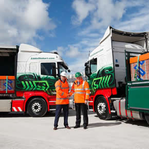 Eddie Stobart partners with Aggregate Industries