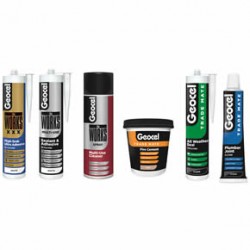 Geocel's redesigned sealant and adhesive ranges