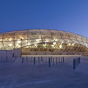 PVC materials used for Allianz Riviera Stadium