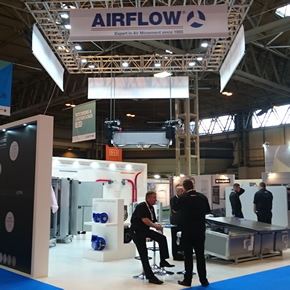 Ventilation solutions from Airflow at UK Construction Week