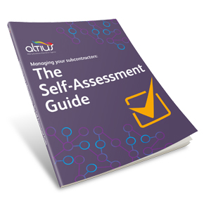 Altius' Self-Assessment Guide to managing subcontractors