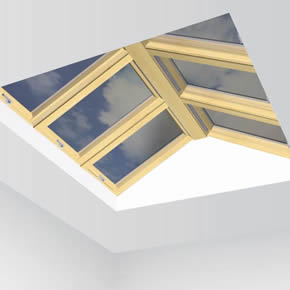FAKRO EFR Flat Roof Gable System