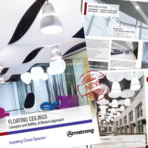 Floating ceilings brochure from Armstrong