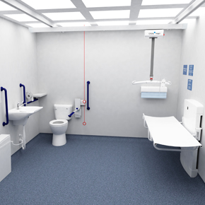 Accessible toileting from Clos-o-Mat