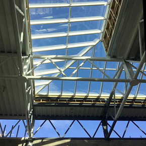 Monopitch Rooflights at new training facility