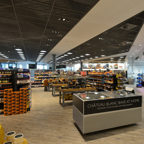 Armstrong's ceiling solutions at the new Booths supermarket