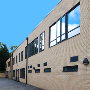 Parallel windows in REHAU TOTAL70 have been installed at the new Steiner Academy in Exeter