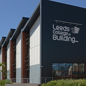 Leeds College of Building, featuring Kalwall's cladding and roofing system