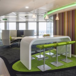 Forbo's carpet solutions showcased at Qlik's Tower 42 office