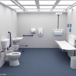 Clos-o-Mat Space to Change toilet